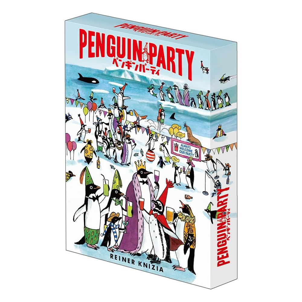 Настольная игра «Вечеринка пингвинов» 2024 года. Семейное развлечение. Стратегическая игра для детей и взрослых.