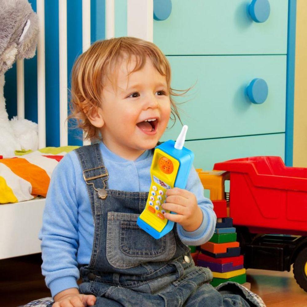 Musical Baby Phone Toys Simulation Kids Learning Cellphone Mobile Phone Toy Educational