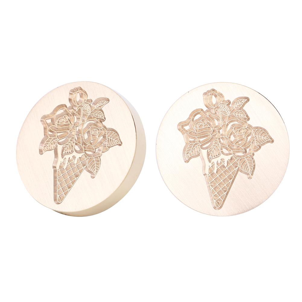 Розарий Ретро печать сургучная печать головка огненная краска для приглашения подпись