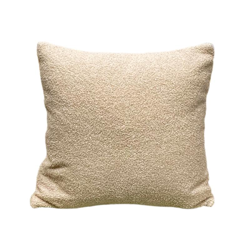 Ultra Soft Teddy Bear Plush Pillow Cover Multi Size Sofa Decorative Cushion Case Comfortable Home Furniture Accent