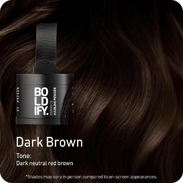 BOLDIFY hairline черная пудра 7 цветов, 10 г
