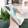 Sparse Leaf Phone Case For Samsung Galaxy A73 A53 A33 A23 A13 A03 A72 A52 A52S A32 A22 A12 A71 A51 A31 A21S 4G 5G Cover