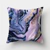 Home Decor Marine Marble Pattern Ative Pillowcase Polyester Cushion Cover  Pillow Sofa