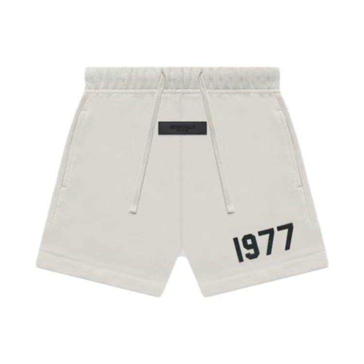 Fear of God Essentials Шорты для детей SS22 С буквенным принтом Детские брюки Пшеничные FOG-SS22-175