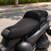 Breathable Scooter Seat Cover Cooling Motorbike Seat Mesh Cover Vehicle Accessory Elastic Soft for Motorcycle, Outdoor