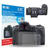 JJC LCD Screen Protector for Canon EOS Mark and R5C Tempered Glass with 9H Over and Includes Lens (2-Pack) R1, R5, II, R5II, R1, R3, R5, Cameras.