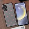 INS Корейский Милый Чехол в Форме Сердца с Бантом для Samsung Galaxy A17 A52 A73 A33 A54 A53 A14 A23 A34 A36 A56 A55 A52S A72 A35 A16 A15