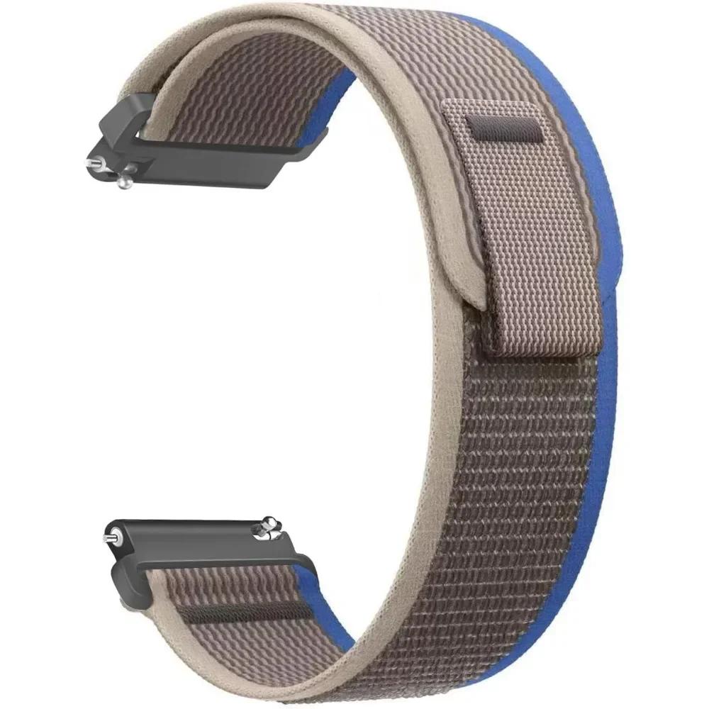 Trail Loop 20 22mm Strap For Garmin Venu 3 2/SQ 2 Plus Nylon Alpine Band Forerunner 265 255 165 168 245 Music Vivoactive 4 5 3
