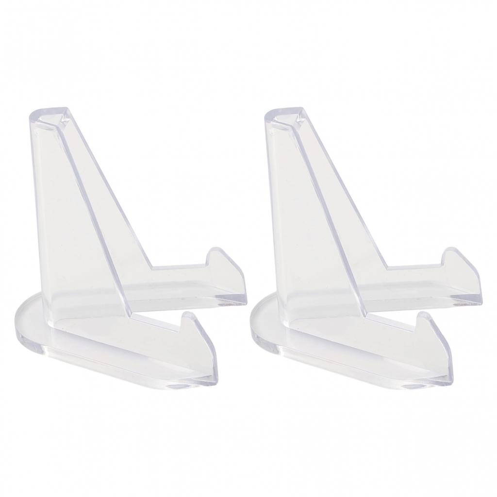 2 шт. Подставка для дисплея Акриловый материал L:6.8x5.2СМ М:5.7СМ