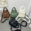 Fashion Simple Corduroy Small Square Bag 2025 New Fashion Simple Shoulder Messenger Bag Casual Retro Handbag