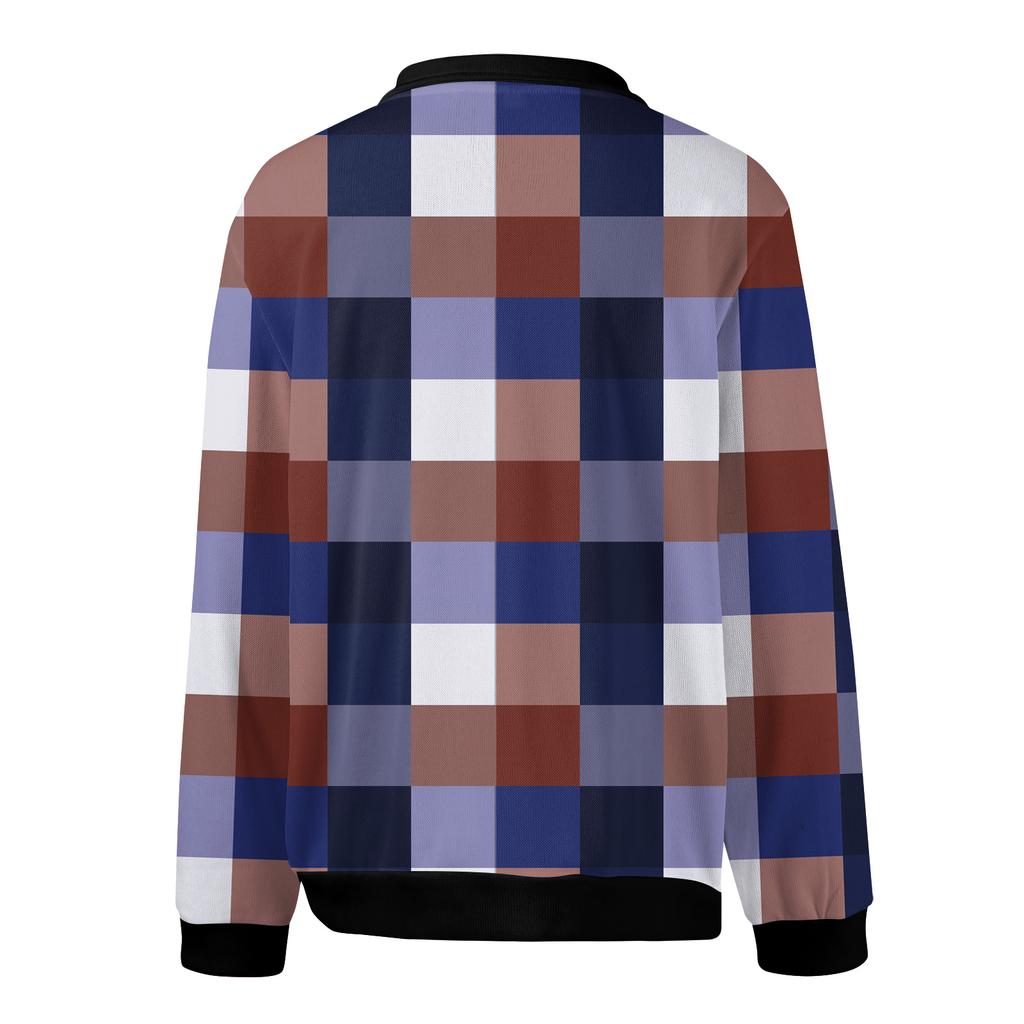 Мужская повседневная модная трикотажная рубашка с длинным рукавом и принтом на лацкане