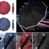 Reverse Umbrella With Reflective Stripe Portable Windproof 10 Reinforced Ribs Automatic