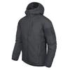 HELIKON-TEX Men's Wolfhound Hoodie ClimaShield Padded Jacket, Lightweight, Warm, Cold-Resistant, and Windproof (JP, Alphabet, M, Shadow Gray)