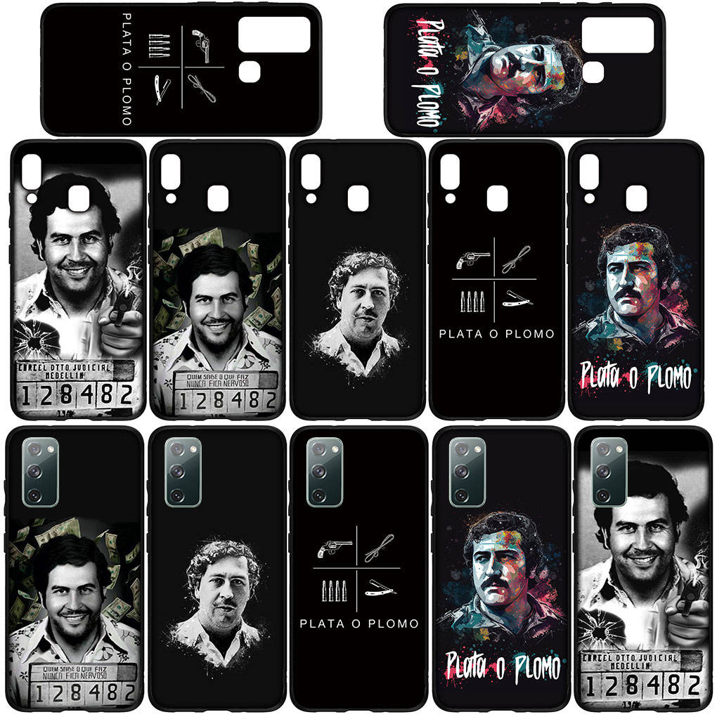 Для Samsung Galaxy S24 S23 iPhone 16 15 14 Xiaomi Redmi Note 13 12 11 10 8 Plus 9 Pro Max X XR 14CЧехол для iPhone Pablo Escobar Narcos OPPO Huawei Cover