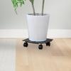 Подставка для растений Держатель для цветочного горшка на колесиках Сверхпрочная Подставка на роликах для перемещения цветочных горшков для гостиной