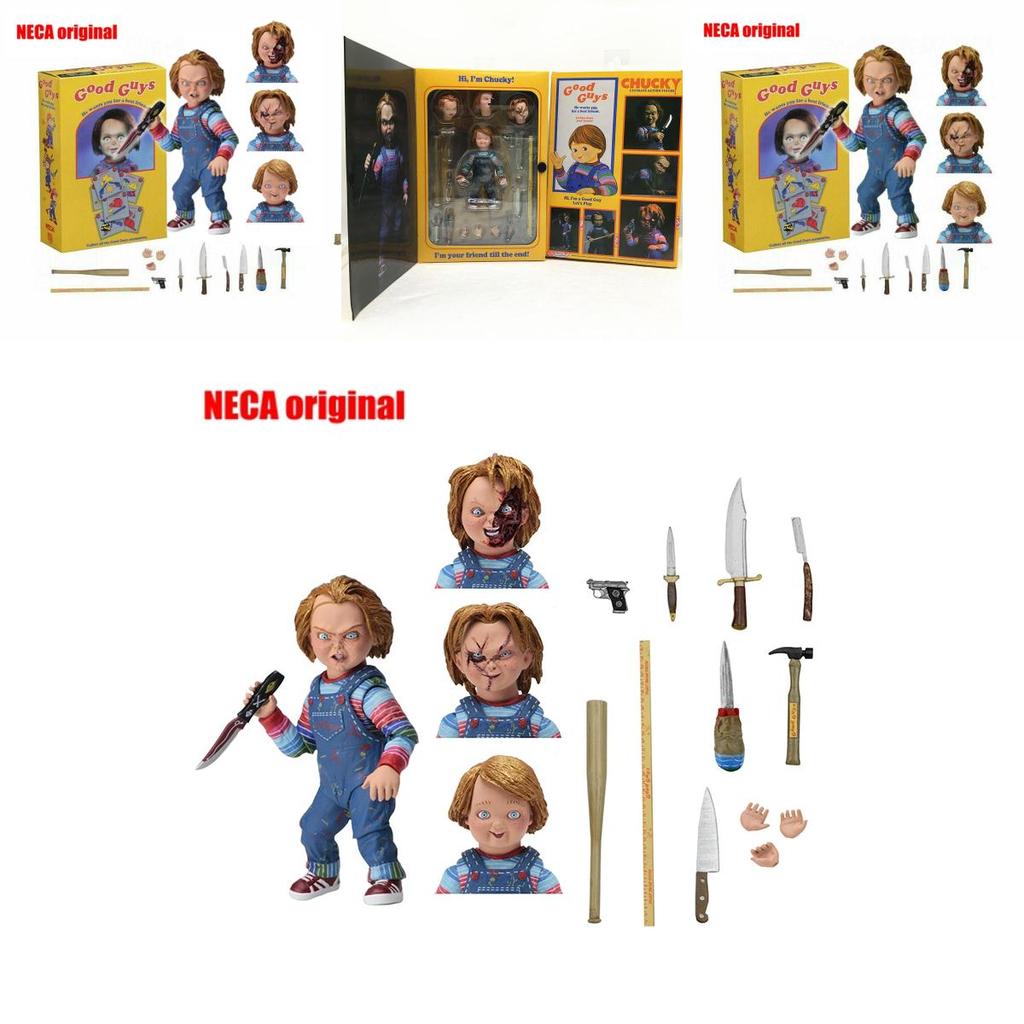 Collectible Ultimate Chucky Cult Horror Series 10cm Action Figure Packed With Terrifying Accessories