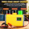 LCD Display Battery Maintainer 12V Automobile Battery Charger  For Motorcycles