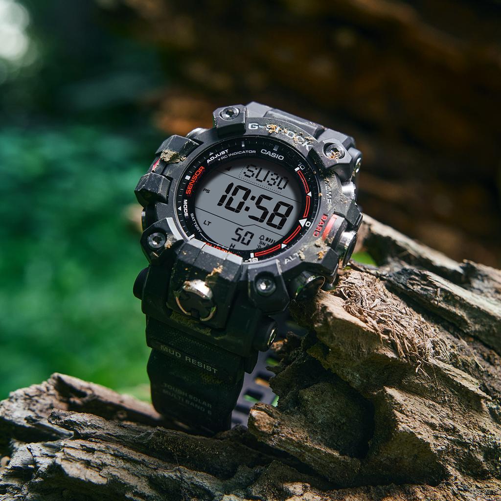Casio Мужские часы Черные часы серии MASTER OF G-LAND GW-9500