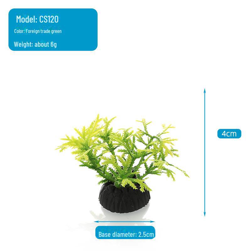 Aquarium Landscaping Plastic Artificial Plants - CS Series