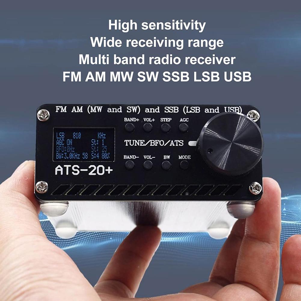 ATS-20+ Плюс ATS20 V2 SI4732 Радиоприемник Высококачественный Полнодиапазонный Радиоприемник Для DSP Приемника FM AM SSB