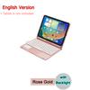 Bluetooth Magic Keyboard Case For iPad A16 11 inch 10th Generation Tablet Case Arabic Spanish Italian French Keyboard