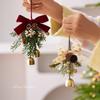 Christmas Ornaments Christmas Bells Garland Pendant Christmas Tree Ornaments Atmosphere Scene Pendant