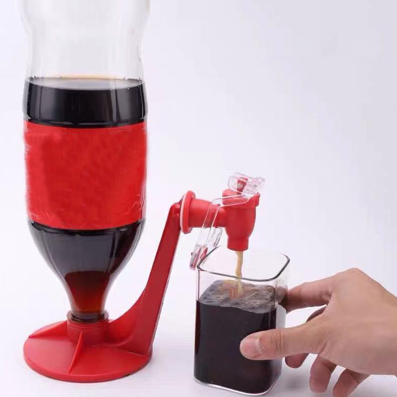 Coke Bottle Inverted Water Dispenser Beverage Switch Water Dispenser Hand Pressure Household Water Absorption