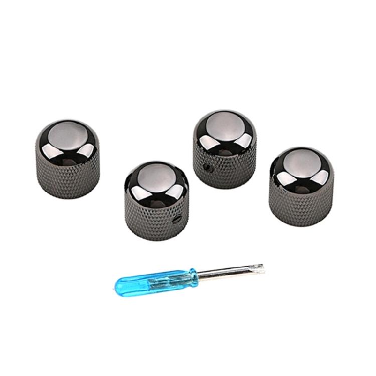 4Pcs Guitar Knobs Volume Tone Control Guitar Knobs Top Hat Knobs 6mm Shaft Hole