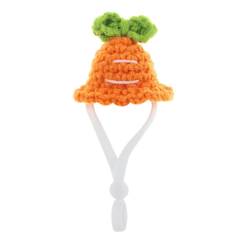 With Adjustable Strap Knitted Hats Party Clothes Accessories Knitted Guinea Pig Hats