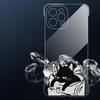 Чехол для телефона «Кошка с хлебом» для Apple iPhone 15 16 Pro Max 13 14 Plus 12 11 Pro plus Матовый