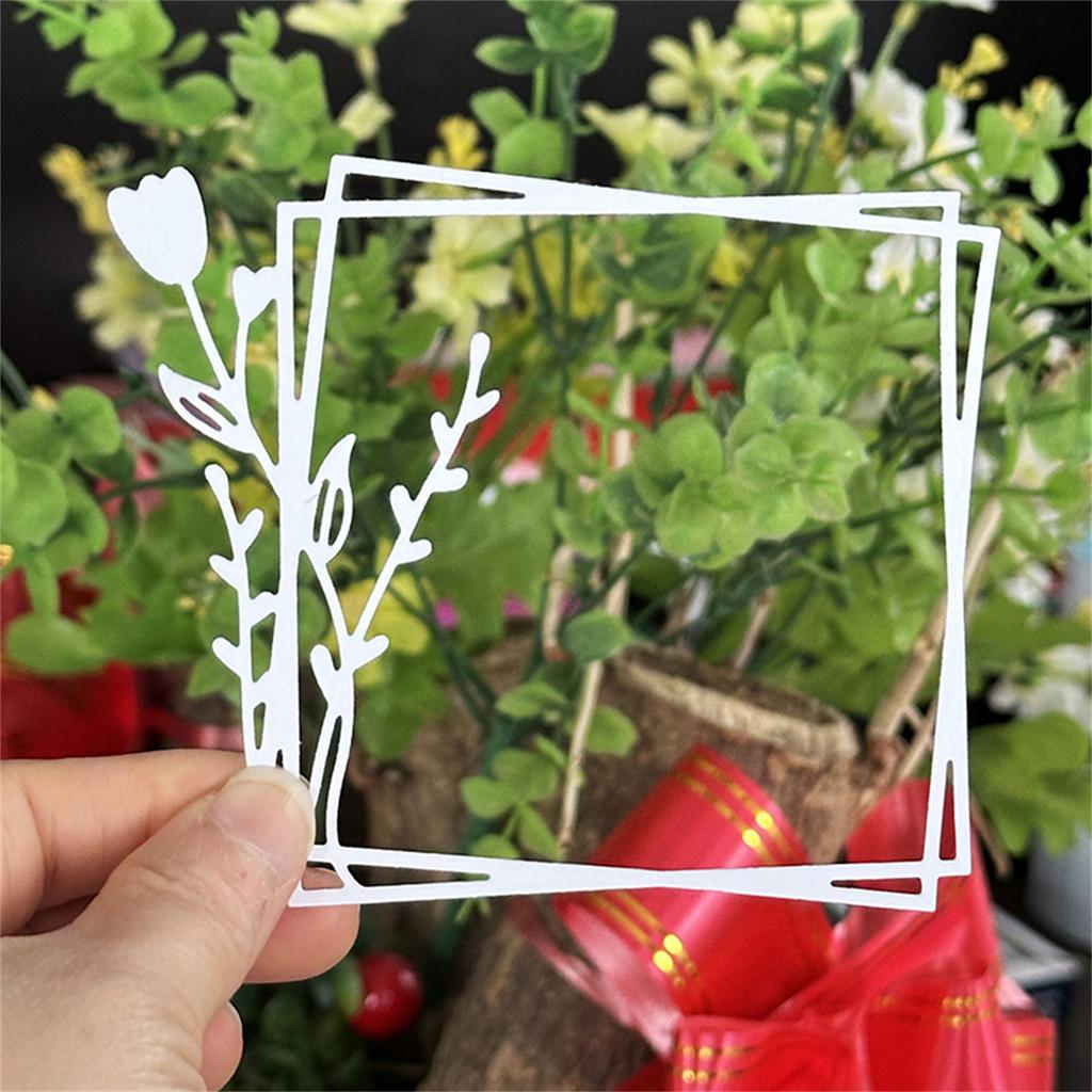 Picture Frame Carbon Steel Die Cut Templates Decorative Embossing Paper Dies for Scrapbooking Photo Album Card Making