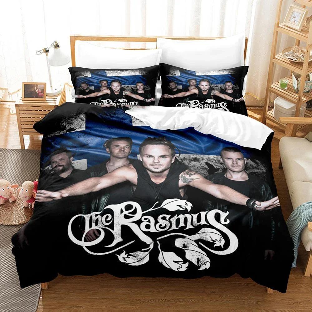 Popular The Rasmus Bedding Set Single Twin Full Queen King Size 3D Printed Duvetcover Adult Boys Bedroom Bed Sheet Set