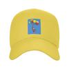 Curious George with balloons Baseball Caps Snapback Fashion Baseball Hats Breathable Casual Casquette Outdoor Men's And Women's