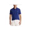 Polo Ralph Lauren Solid Color Polo Neck Short Sleeve Polo Shirt Men Tops Blue 710783656-003