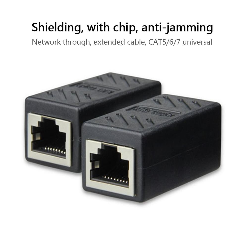 5/10/20 шт. удлинитель кабеля Ethernet, соединитель RJ45 cat 5 cat 6 cat6a, разъем удлинителя - соединитель Ethernet «мама-мама»