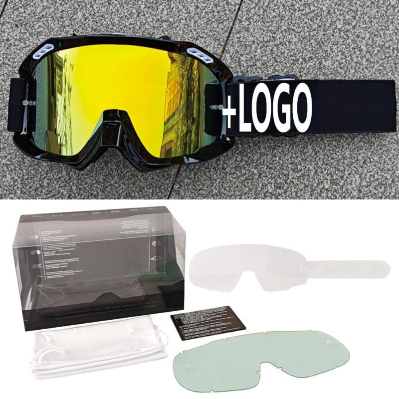 Outdoor Cycling Goggles Mountain Bike Dirt ATV Snowboarding Windproof Sport Sunglasses With Interchangeable Lenses