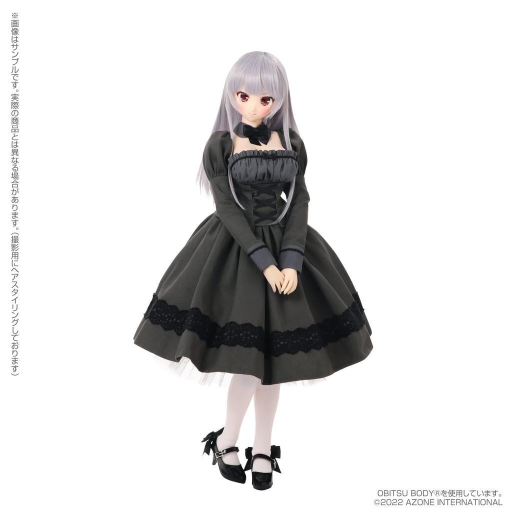 Azone International Iris Collect Layla Welcome To Mofumofu Full Moon Wolf Maid Scale Soft Vinyl Head Figure Collector Scale Doll Cafe Ver. 1/3