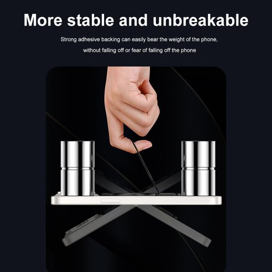 Магнитный держатель для телефона, невидимая подставка, поворот на 100 градусов, магнитный держатель для кольца, сильный магнит