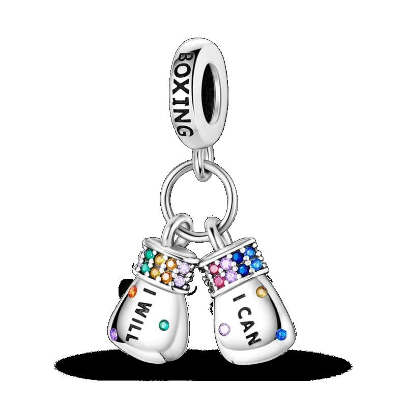 925 Sterling Silver Spring New Animal Beads Fit for Original Bracelet Jewelry Making Butterfly Firefly Chameleon Charms