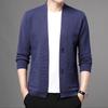 Men's Spring and Autumn Cardigans, Sweaters, Casual Sweaters, Trendy Loose and Versatile Jackets, Sweater Tops for Young and Middle-aged People