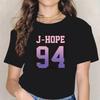 Футболка Bangtan World Tour 2026 Унисекс Большого Размера Kpop Харадзюку Футболка V Тэхён Чонгук Фанаты Милые Шуга Уличный Стиль Эстетика Харадзюку Топ для Женщин