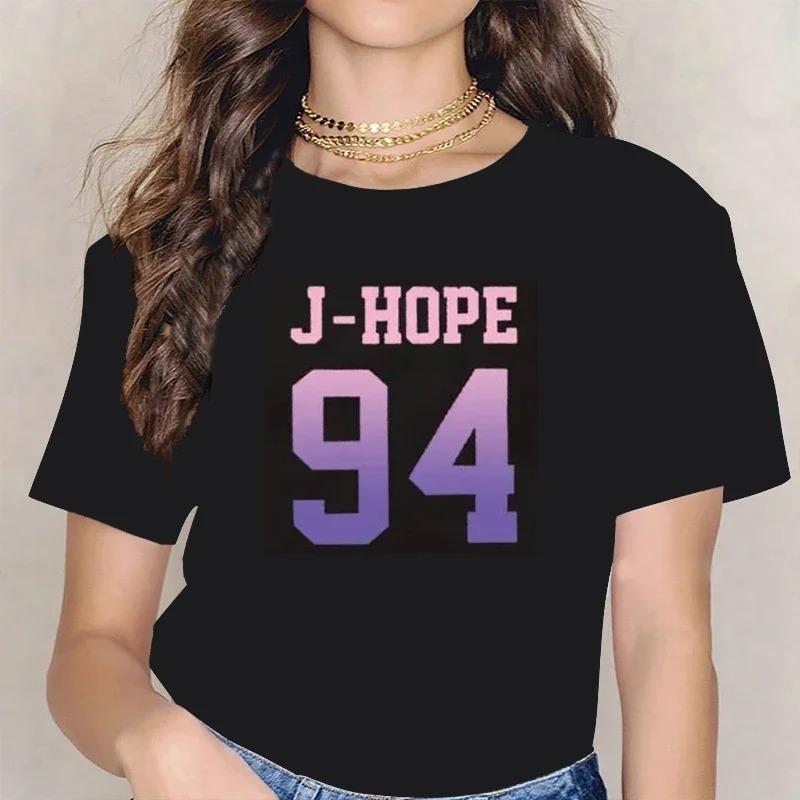 Футболка Bangtan World Tour 2026 Унисекс Большого Размера Kpop Харадзюку Футболка V Тэхён Чонгук Фанаты Милые Шуга Уличный Стиль Эстетика Харадзюку Топ для Женщин