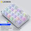 LEOBOG K21 Персонализированная механическая клавиатура с RGB-подсветкой, тремя режимами и клавишами с возможностью горячей замены.