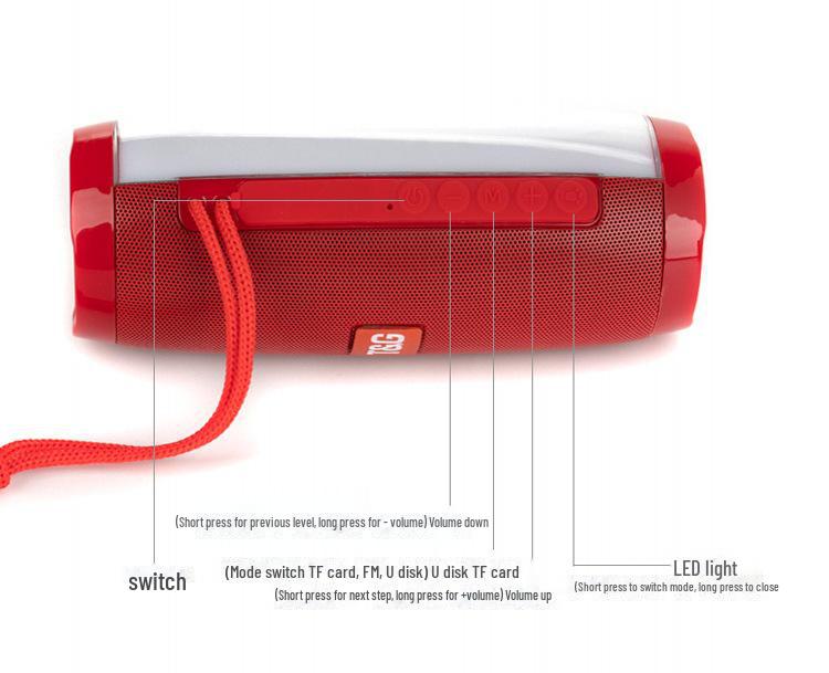 TG157 Bluetooth USB FM мини-сабвуфер компьютерная акустическая система для рабочего стола - наслаждайтесь захватывающим звуком.