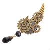 Steampunk Brooch Wing Halloween Costume Vintage Pendant for Coat Shirts