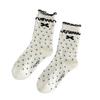 Ballet Style Tube Socks Spring/summer Mid Tube Socks Ins Bow Stacked Socks