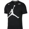 Jordan Футболки Мужские Черные С Круглым Вырезом Умеренный Прямой Крой CT3308-010