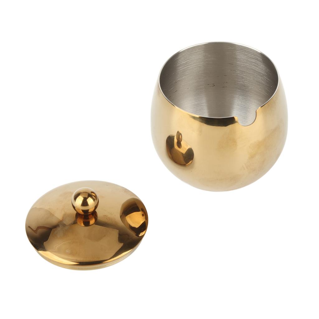 Большая сахарница из нержавеющей стали банка для специй с крышкой для хранения соли конфет кофе можно мыть в посудомоечной машине