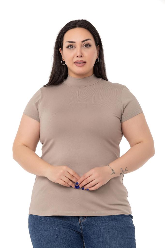 Женский стиль, боди большого размера, боди больших размеров, полуводолазка с коротким рукавом, вискозное боди изумрудного цвета