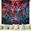 Stranger Wall Tapestry Aesthetic Wall Hanging Printed Fabric Blanket Decorative Tapestries for Bedroom Living Room Home Decor